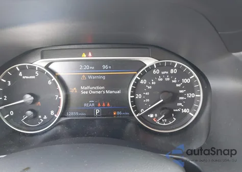 2025 Nissan Altima Sv Awd из США, поврежденный, VIN 1N4BL4DW9SN375922